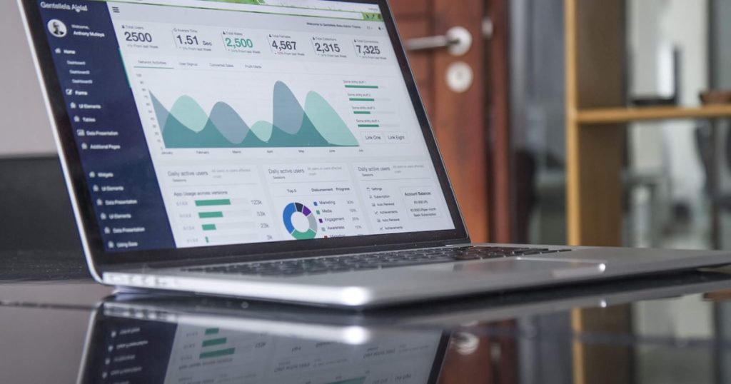 Dashboard de marketing digital y Facebook Ads para terapeutas